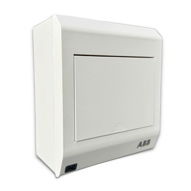 กล่องใส่เบรกเกอร์ 4 ช่อง ABB PSC104 Consumer Unit IEC IP40 Plastic Box & Cover_4
